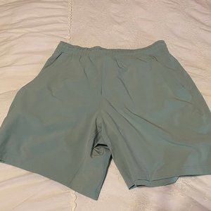 lululemon Pace Breaker Linerless Short 7" (Men's Shorts) - Medium, Arctic Green